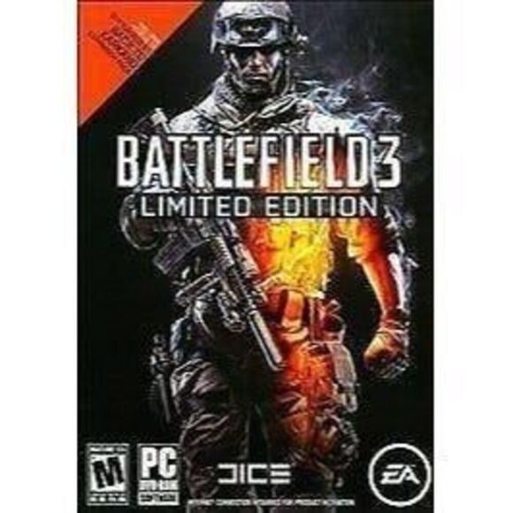 Battlefield 3 Video Game Limited Edition PC Computer Game 2011 - Picture 1 of 1